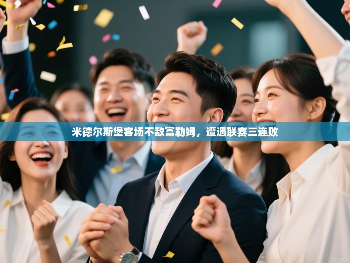 米德尔斯堡客场不敌富勒姆，遭遇联赛三连败