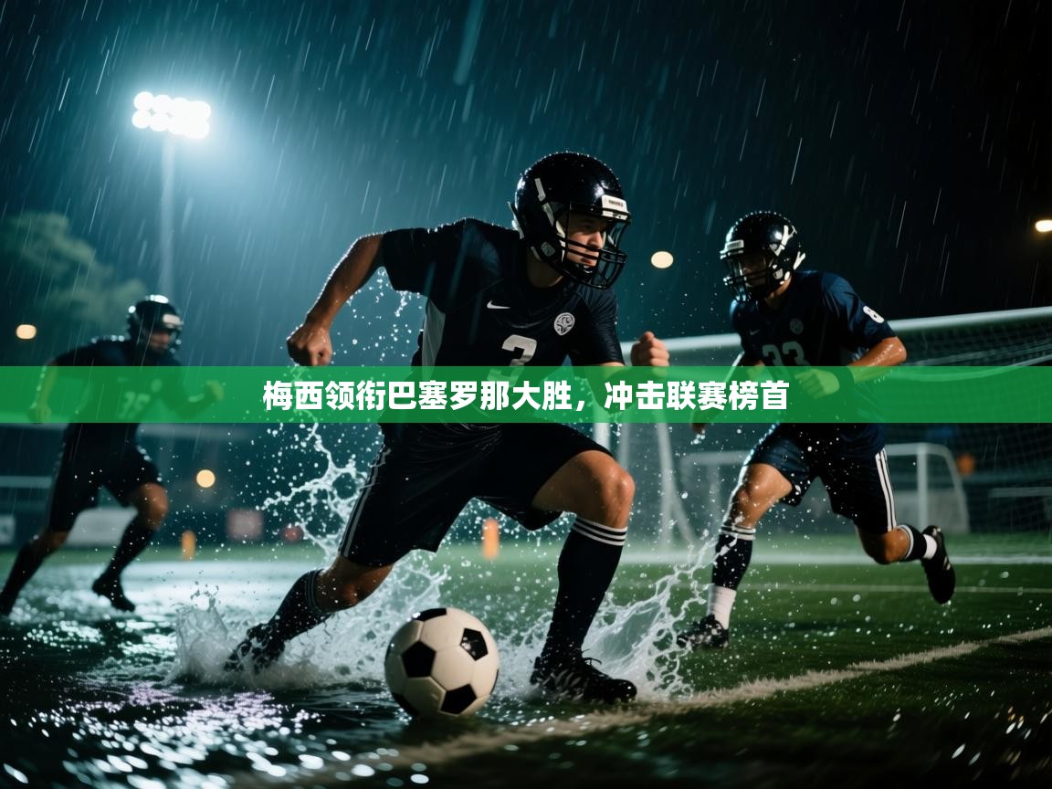 梅西领衔巴塞罗那大胜，冲击联赛榜首  第2张